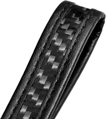 for Cadillac V Logo Real Black Carbon Fiber Strap Hook Key Chain Keychain, Official Licensed in Saudi Arabia