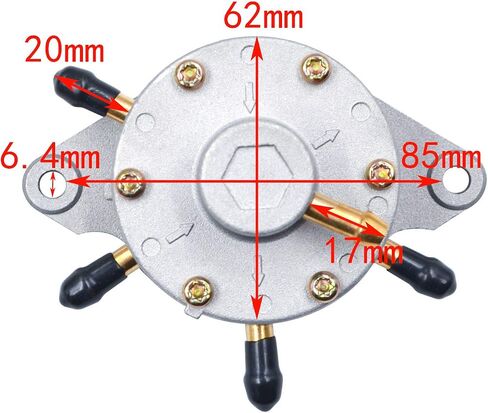 AHL Fuel Pump for Polaris Indy 600 650 SL SLT XLT XCR Centurion 500 SL650 SL750 SL780 SLT750 SLT780 SLX780 TigerShark Daytona Monte Carlo 900 1000 TS900L TS1000L TS770R TS1000R TS1100R DF52-92 Z90 in Saudi Arabia