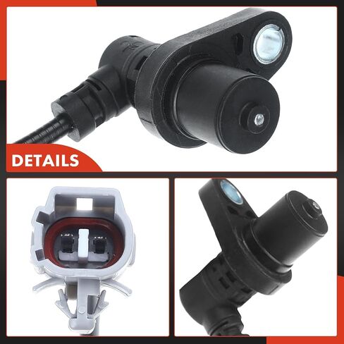 A-Premium ABS Wheel Speed Sensor Compatible with Toyota Models - Corolla 2003-2008, L4 1.8L, Sedan - Front Left Driver Side, Replace# 8954312070, AB1646 in Saudi Arabia