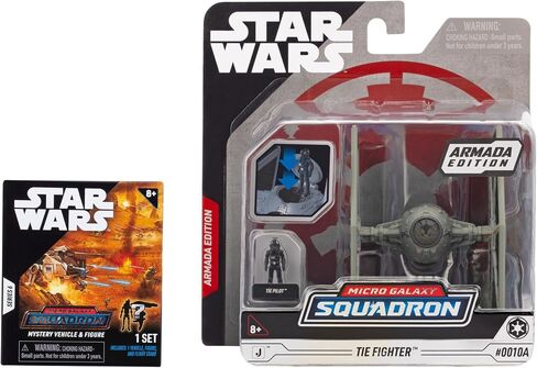 Star Wars Micro Galaxy Squadron Pirate Snub Fighter Mystery Bundle - 5-Inch and 2.5-Inch Vehicles with Accessories (Amazon Exclusive) in Saudi Arabia