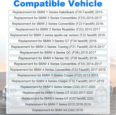 jdmon محرك محرك مضخة المياه استبدال BMW 1 2 3 4 6 7 Series x4 230i 330i 430i 530i F20 F22 F31 F32 F33 F34 F36 G30 G32 G12 G02 استبدال لـ 11518638026 in Saudi Arabia
