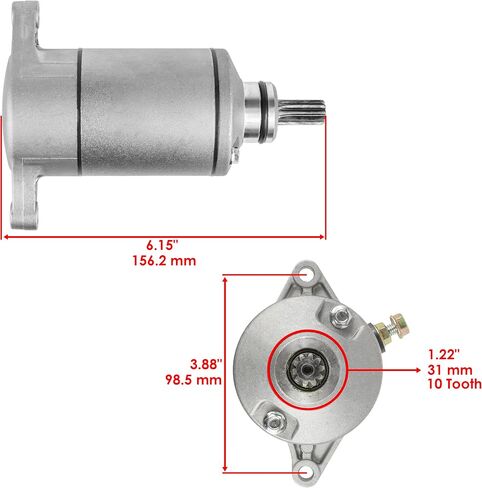 Caltric Starter Compatible With Suzuki 250 Lt-4Wd Quadrunner Lt4Wd 250Cc 1987-1998 in Saudi Arabia