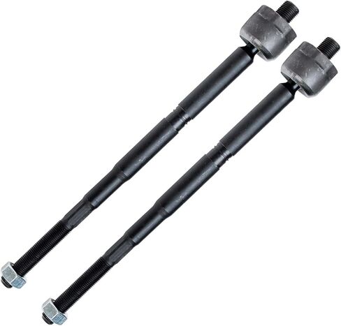 Detroit Axle - 2.4L RODS RODS Front Front Fors للفترة 2010-2017 CHEVROLET EDERNOX GMC TRAIN ، 2011 2012 2013 2014 2015 ، 4 RODS Inner & Outer TIE ، 2 أحذية ، استبدال in Saudi Arabia