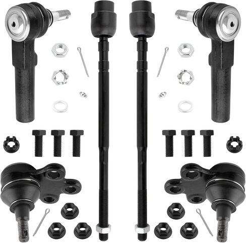 6pc rod rod rod rod rod inner inner rod kit kit jot ball ball kit for buick century 1997-05 allure 2005-2009 regal 97-04 for chevy impala for Oldsmobile Intrigue for Pontiac Grand Prix EV195 ES3459 K5331 in Saudi Arabia