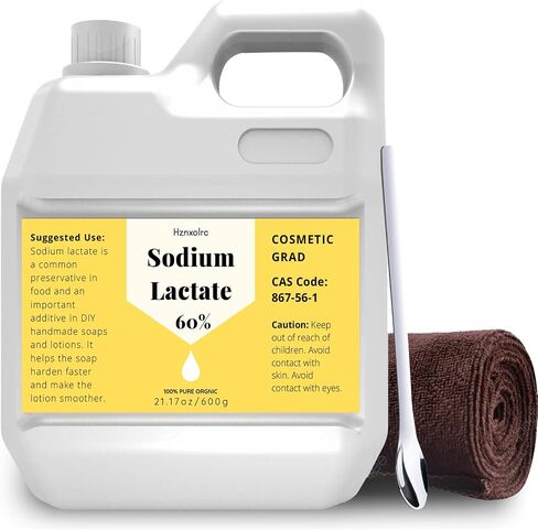 21.17oz Sodium Lactate for Soap Making&Lotion,Premium Sodium Lactate Liquid in Saudi Arabia