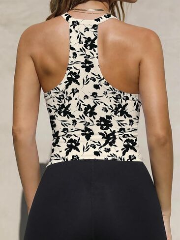 Workout Tank Top for Women Fashion Clothing 2025 Summer Outfits Ribbed Gym Yoga Womens Crop Tops Beach Vacation in Kuwait
