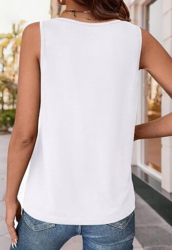 Bliwov Tank Top for Women Crewneck Spring Spring Summer Summer Summer Summer Summer Summer Summer Ladies Ladies Lourd in Kuwait