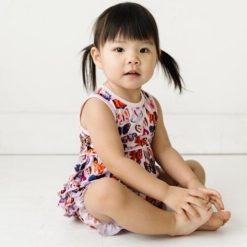 Little Sleepies Bubbler Romper for Girls, Soft Viscose from Bamboo One Piece, Baby Clothes in Saudi Arabia