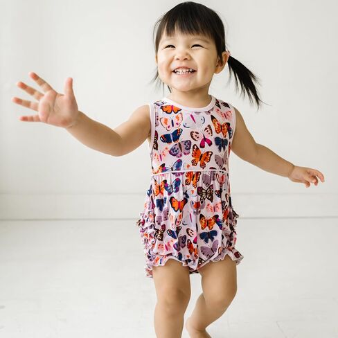 Little Sleepies Bubbler Romper for Girls, Soft Viscose from Bamboo One Piece, Baby Clothes in Saudi Arabia