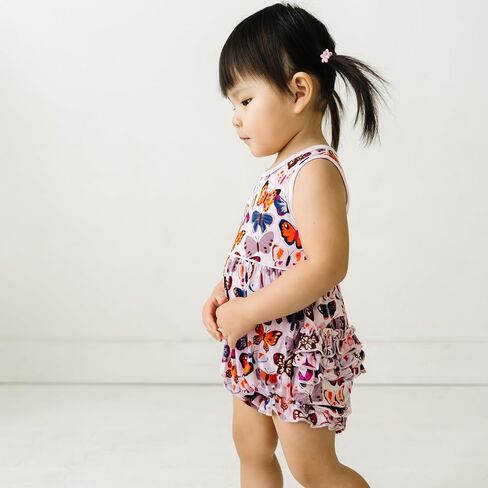 Little Sleepies Bubbler Romper for Girls, Soft Viscose from Bamboo One Piece, Baby Clothes in Saudi Arabia