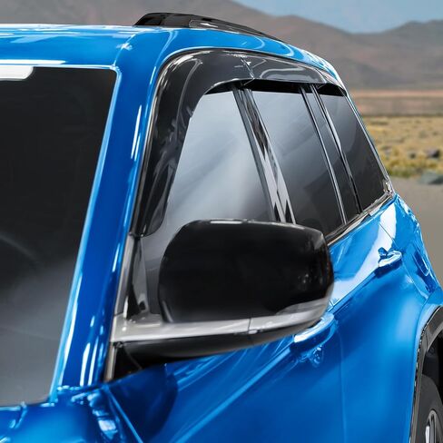 Goodyear Shatterproof Window Deflectors لجيب Grand Cherokee 2022-2025 ، حراس المطر على الشريط ، وأقنعة النوافذ ، وقناء تنحاف ، وملحقات السيارات ، 6 أجهزة كمبيوتر. - GY008897 in Saudi Arabia