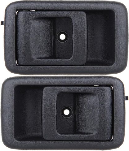 Lujuntec Interior Door Handles President Side Passenger Placengy for 2001-2004 لـ Toyota Tacoma Melecture Black (2pcs) in Saudi Arabia