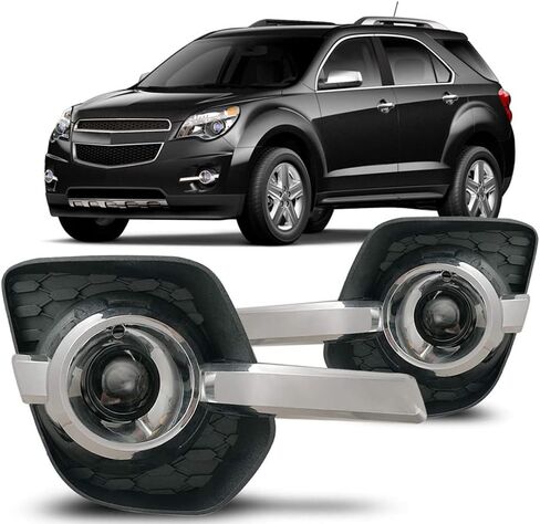 Winjet Fog Lights OEM Series for 2010-2015 Chevy Equinox [2010 2011 2012 2013 2014 2015] Chevy Equinox Driving Fog Lights with H11 12V 55W Halogen Bulbs + Switch + Wiring Kit in Saudi Arabia