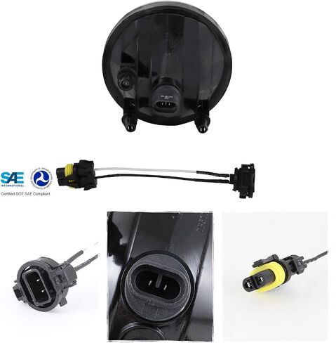 AKKON - For 2007-2013 GMC Sierra Pickup Bumper Driving Fog Lights Lamps Left+Right Replacement Pair + Bulbs in Kuwait