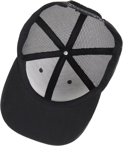 American Flag Dad Hat for Men, Fathers Day Birthday Gifts for Dad Leather Patch Trucker Hat in Kuwait