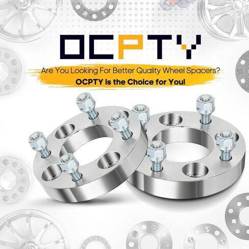 Ocpty 4x110 إلى 4x115 محولات فواصل العجلات 1 بوصة فواصل مزورة حقيقية مع 12x1.5 Threadsize 74mm Hub Bore Fits 2002-2004 for Quest 500 2pcs in Saudi Arabia