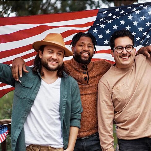 2PCS Capes American Flag Costume ، عباءة يوم الاستقلال في الرابع من يوليو للنساء للنساء USA العلم الوطني Cape للاحتفال بالاحتفال بالكرنفال إكسسوارات لعب الحفلات in Saudi Arabia
