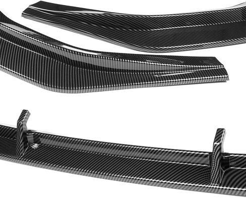 Front Bumper Spoiler Lip STP-Style 5PCS ABS Fit for 2024-2025 Hyundai Sonata Base, Car Mods Exterior Accessories Replacement Parts Assembly, Air Chin Body Kit Splitter (Painted Black) in Kuwait