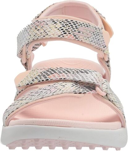Skechers Women's 600 Spikeless Sandals Golf Shoe, Light Grey, 9 M US in Saudi Arabia