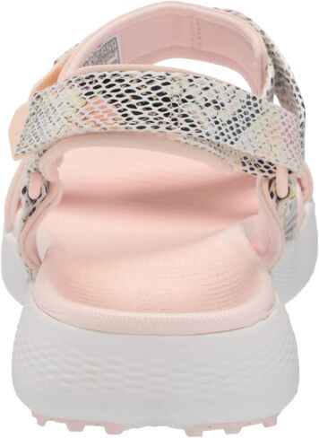 Skechers Women's 600 Spikeless Sandals Golf Shoe, Light Grey, 9 M US in Saudi Arabia