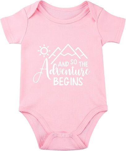And So The Adventure Begins Bodysuit for Baby Coming Soon Bodysuit Let The Adventure Begin Baby Bodysuit Newborn in Kuwait