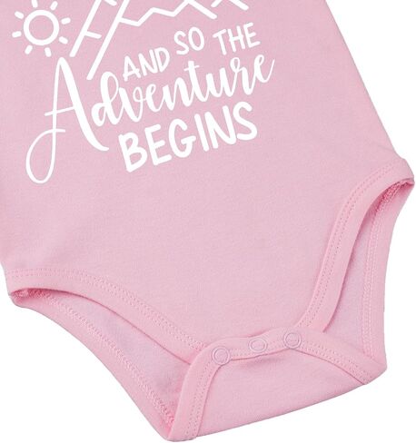 And So The Adventure Begins Bodysuit for Baby Coming Soon Bodysuit Let The Adventure Begin Baby Bodysuit Newborn in Kuwait