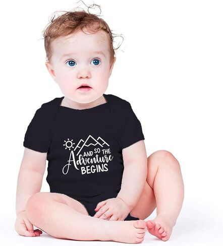 And So The Adventure Begins Bodysuit for Baby Coming Soon Bodysuit Let The Adventure Begin Baby Bodysuit Newborn in Kuwait