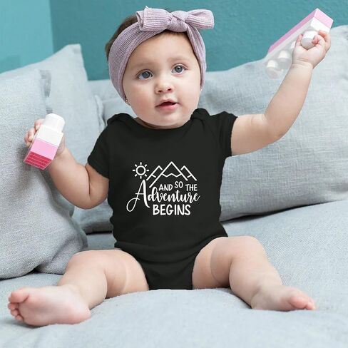 And So The Adventure Begins Bodysuit for Baby Coming Soon Bodysuit Let The Adventure Begin Baby Bodysuit Newborn in Kuwait