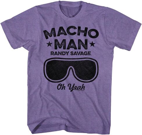 Macho Man 1980 مصارع الوزن الثقيل راندي سافاج أوه نعم تي شيرت تي شيرت in Kuwait