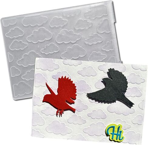 Arbuya Rays of Light Embossing Folders for Card Making Sunshine Rays Embossing Folder for Gift Tag Paper Crafting Home Decoration in Saudi Arabia