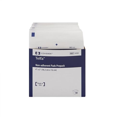 Complete Medical KE1050 3 x 4 Telfa Non-Adherent Dressing Sterile 1s - Box of 50 in Saudi Arabia