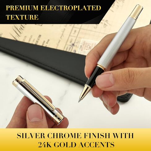 BEILUNER Lighthouse series Rollerball pen, matte black pen body, exquisite vertical lines, Schneider 850 refill, suitable for men, office, professionals, exquisite and chic designer pen in Saudi Arabia