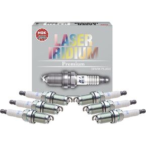 NGK Set of 6 Laser Iridium Spark Plugs For MDX Odyssey Pilot Ridgeline Vue in Kuwait