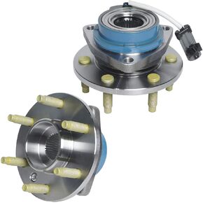 Detroit Axle - 2 Wheel Bearing Hubs for Chevrolet Uplander Buick Terraza Pontiac Montana Saturn Relay Replacement Wheel Hub & Bearing Assembly Set Front or Rear, Pair Hubs in Saudi Arabia
