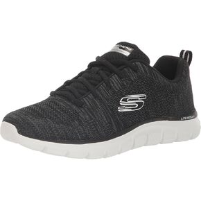 Skechers Sport Women's Women's Track Sneaker, Black/White=BKW, 5.5 in Kuwait
