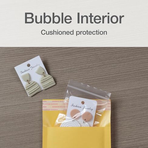 Quality Park Bubble Mailers, 6 x 9 Shipping Envelopes, Self-Seal, Durable Brown Kraft Padded Envelopes, Redi-Strip Peel Off Closure, 50 Per Box (QUA85755) in Saudi Arabia