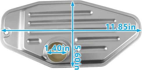 5013470AC مرشح زيت النقل مجموعة 4WD مع حشية عموم متوافقة مع دودج رام 1500 2500 3500 2002-2016 68002342AD 5179267AC 4799662 05013470AC 5013470AD B11343 49518D in Saudi Arabia