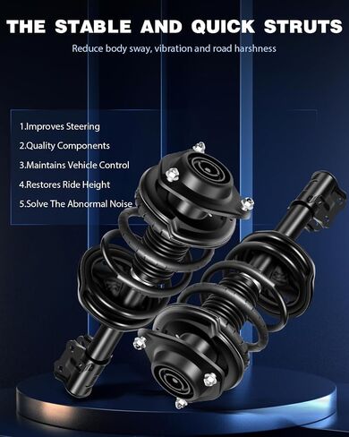 ECCPP COMPLITY STRUTS SPRING SHEPBLY ASSORBER FIND 2000-2006 لـ HYUNDAI ELANTRA (الزوج الأمامي) in Saudi Arabia