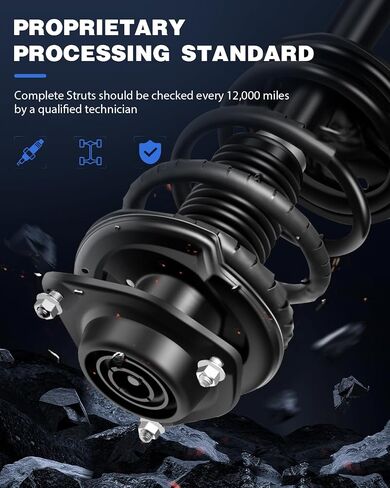 ECCPP COMPLITY STRUTS SPRING SHEPBLY ASSORBER FIND 2000-2006 لـ HYUNDAI ELANTRA (الزوج الأمامي) in Saudi Arabia