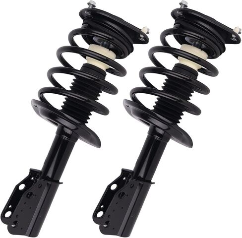 KUSATEC 172321 Front Pair Complete Struts Shock Absorber fit for Buick Lucerne Cadillac DTS 2006 2007 2008 2009 2010 2011, Left/Right Struts with Coil Spring Assemblies in Saudi Arabia