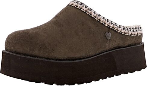 Skechers Women's Bobs Keepsakes Hi-Rise- Just In Slippers, Olive, 7M in Kuwait
