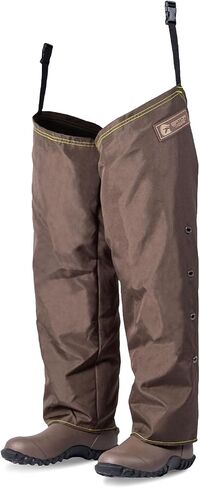 Gator Waders Men's Hip Boots | صيد الأسماك غير المعزول أحذية مقاومة للماء مع أحذية حلقة حزام قابلة للتعديل in Kuwait