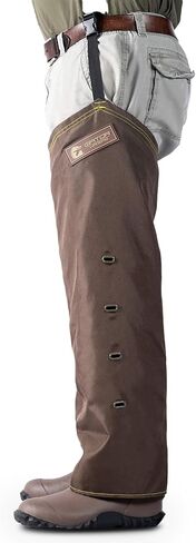 Gator Waders Men's Hip Boots | صيد الأسماك غير المعزول أحذية مقاومة للماء مع أحذية حلقة حزام قابلة للتعديل in Kuwait