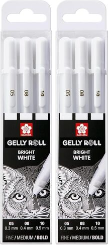 SAKURA - Gelly Basic White - 05-08 - 10 - Set 3 in Saudi Arabia