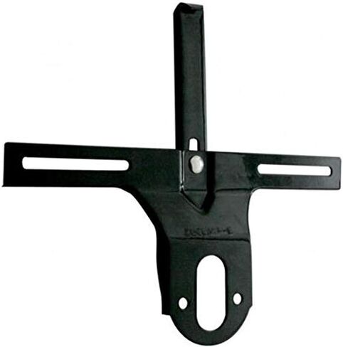 United Pacific Black Rear License Plate Bracket for 1932 Ford Car, Original Style Mounting Design, Durable Construction – Black – ONE Unit in Saudi Arabia