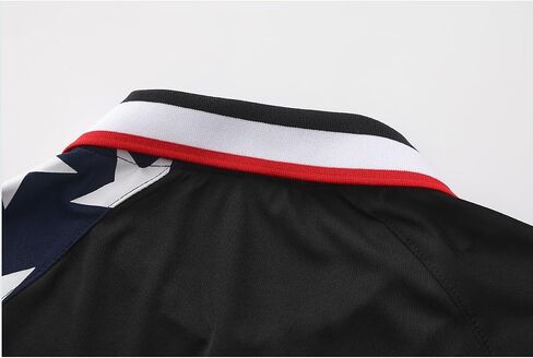 Mens American Flag Patriotic Polo Shirts in Saudi Arabia