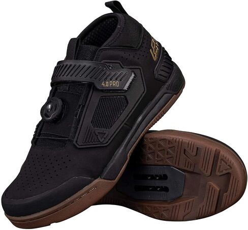 Leatt Shoe ProClip 4.0#US7/UK6.5/EU40/CM25 Black in Saudi Arabia