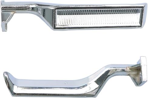 Interior Door Handle All Metal Handle Compatible with Ford Bronco F150 F250 F350 F53 F59 F800 1987-1996 Front Rear Left and Right Side Replaces# 77178 E7TZ-1522601-A (Silver) in Kuwait