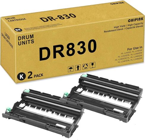 DR830 (NOT Toner) Replacement Compatible for DR830 DR-830 DR 830 Work for Printer DCP-L2640DW HL-L2460DW MFC-L2820DW HL-L2480DW MFC-L2807DW HL-L2400D HL-L2405W Printers (1 Pack) in Kuwait