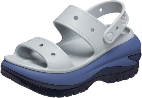 Crocs Unisex Classic Mega Crush Platform Sandals Wedge, Elephant, Numeric_8 in Kuwait